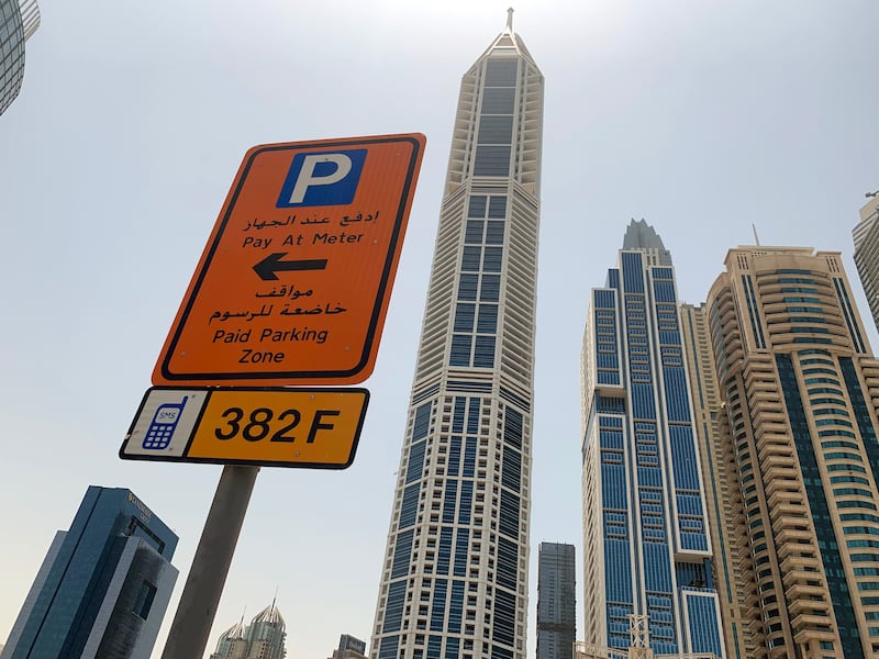 Parkin is the largest provider of paid parking spaces and services in Dubai, accounting for more than 90 per cent of the emirate's on and off-street paid parking market. Chris Whiteoak / The National