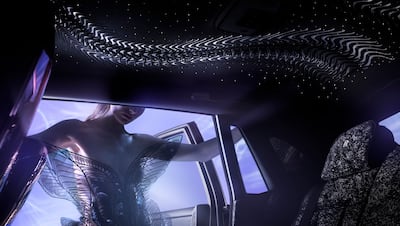 The Starlight Headliner was created from a single sheet of leather. Photo: Rolls-Royce