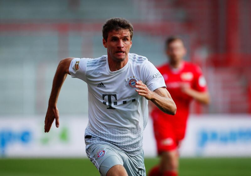 Bayern Munich's German forward Thomas Muller. AFP
