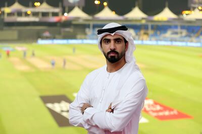 CEO of Sharjah Cricket Stadium, Khalaf Bukhatir. Chris Whiteoak / The National