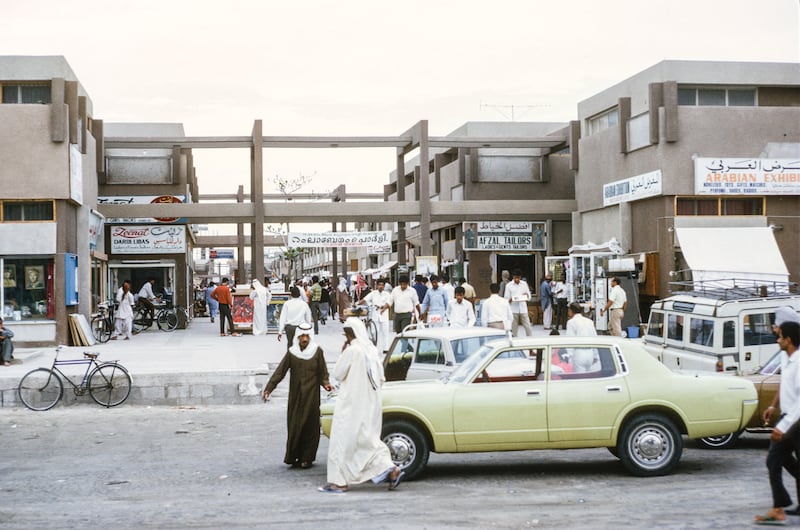 The entrance to Abu Dhabi’s former souk. The market burnt down in 2003 and was replaced by World Trade Centre Mall. All photos: Charles O Cecil / Cecil Images