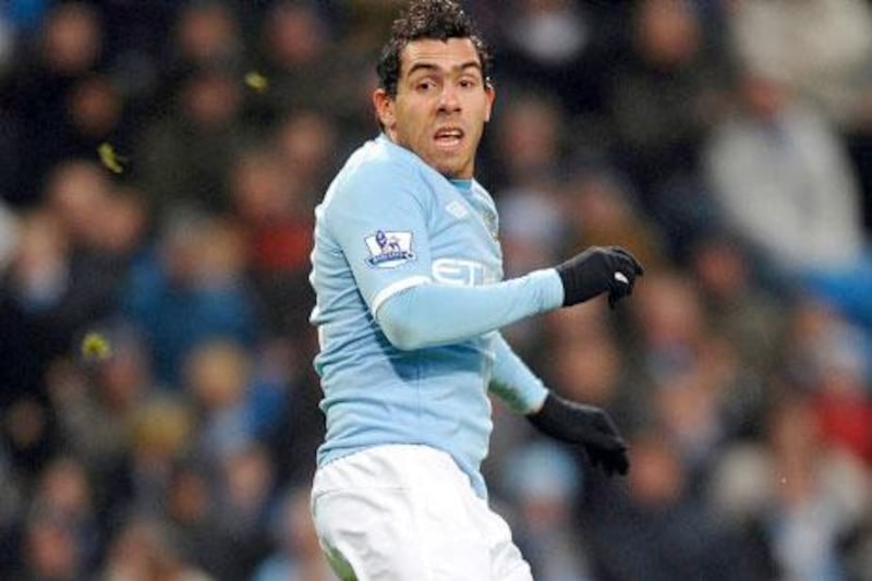 Carlos Tevez has a contract with Manchester City until 2014.
