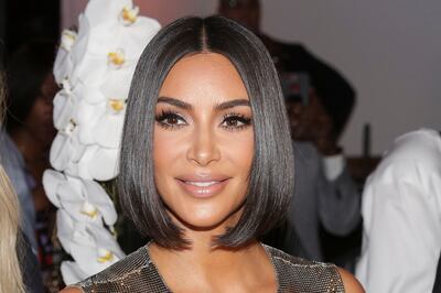 Kim Kardashian West’s spokeswoman confirmed that the star and her brand SKIMs had chartered the flight. AP Photo