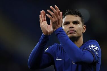 Chelsea's Thiago Silva is revisiting his first European home in the Champions League final. EPA