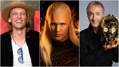 Jamie Campbell Bower, Matt Smith and Anthony Daniels are attending MEFCC 2023. Photo: MEFCC