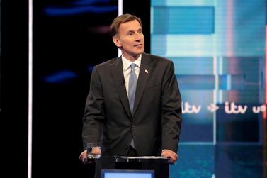 Jeremy Hunt, a leadership candidate for Britain’s Conservative Party, will open The Global Conference for Media Freedom on Wednesday. ITV
