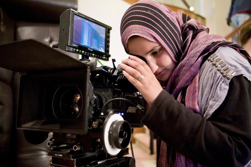 Lena Khan, a filmmaker who is working on her first feature, is one the women who has been profiled on Muslimah Montage. Courtesy Lara Solanki

