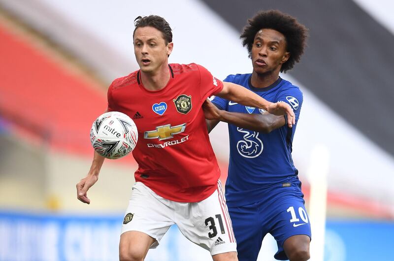 Nemanja Matic 5. Found it difficult in changed system to match Chelsea up. More success for Chelsea in the FA Cup than he’d had with United. Reuters