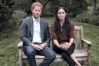 The Duke and Duchess of Sussex paid a private visit to the Los Angeles National Cemetery to lay flowers and a wreath for Remembrance Sunday on November 9, 2020. TIME