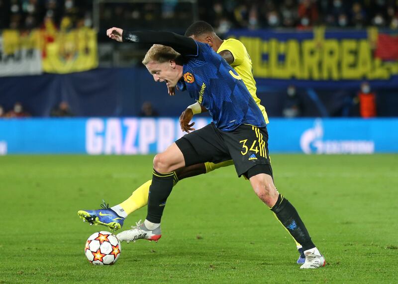 Donny van de Beek 6 - Rewarded with a start after a decent cameo at Watford but couldn’t match that impact. Booked stretching for the ball on 41. Pushed hard, ran to enforce a press. Off for Fernandes. PA