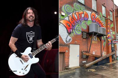 Dave Grohl Alley. AFP