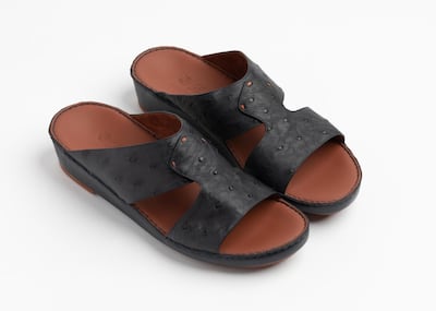Loro Piana has launched its first line of Middle Eastern-style sandals for Ramadan. Courtesy Loro Piana