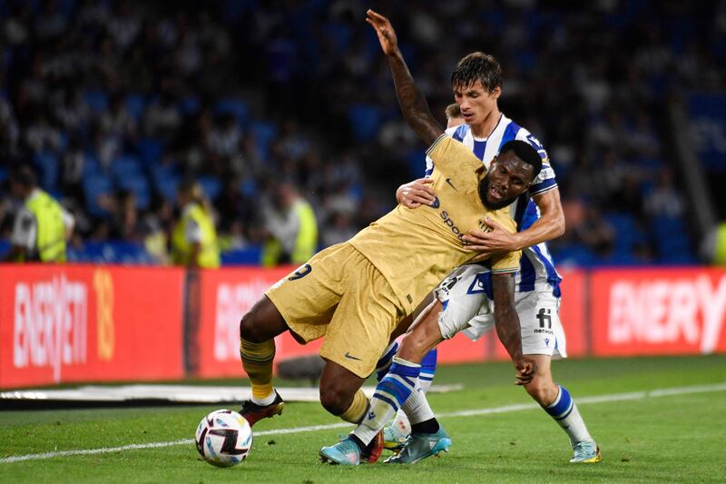 Franck Kessie NA. On for Gavi after 84. AFP