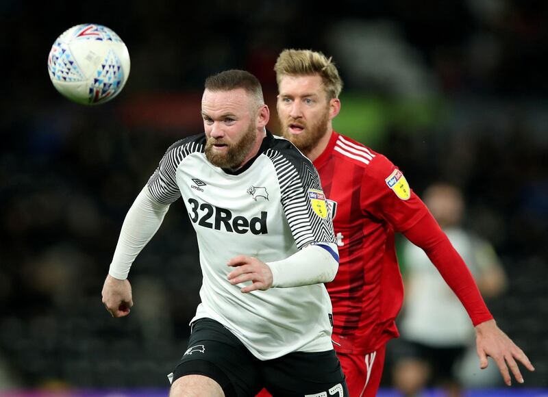 Wayne Rooney in action against Fulham. Reuters