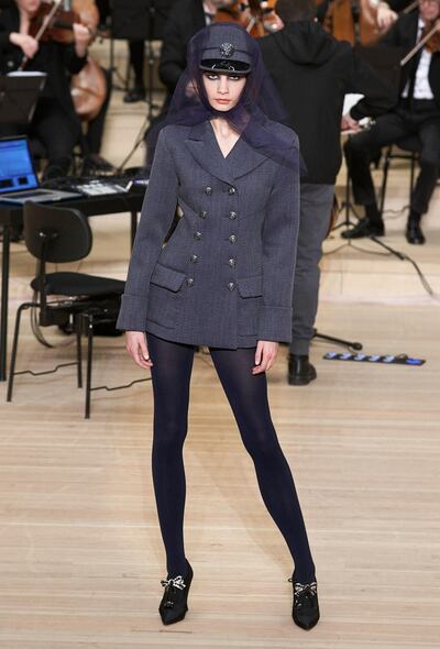 Karl Lagerfeld drew inspiration from the outfits worn by the city's sailors