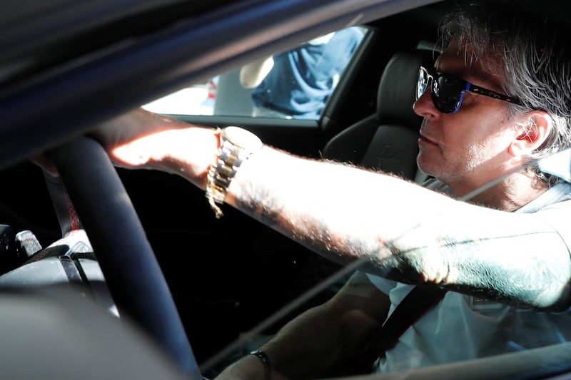 Lionel Messi's father and agent Jorge Messi arrives at his lawyers' office in Barcelona, Spain September 4, 2020. Reuters