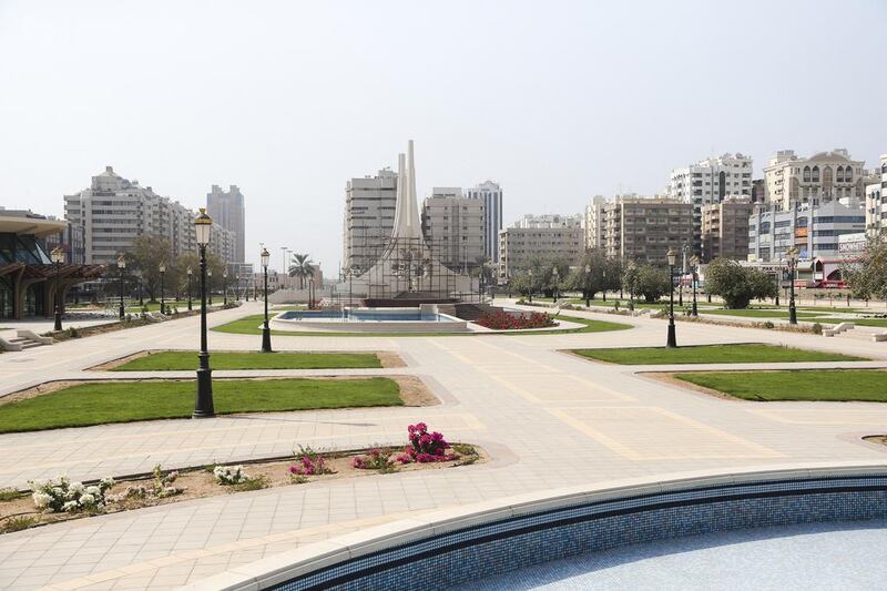 A reader urges Sharjah Municipality to quickly open the Rolla Square park. Lee Hoagland / The National

