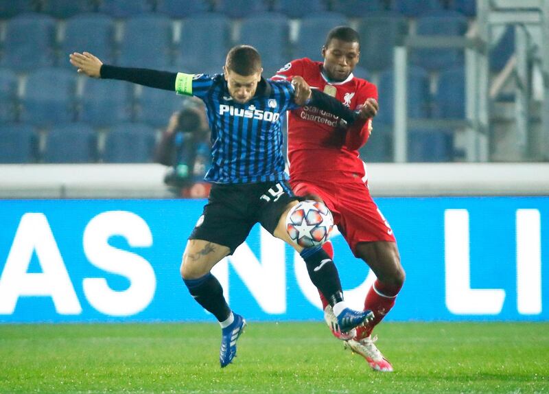 Georginio Wijnaldum - 7. Dynamic when the opposition had possession and determined to get forward and join the attack when his own team had the ball. Reuters