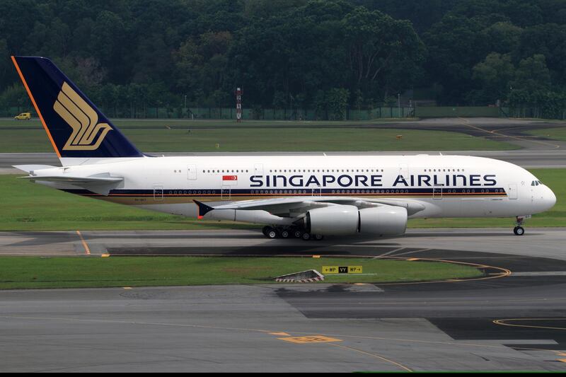 A380 aircraft. Courtesy of Singapore Airlines