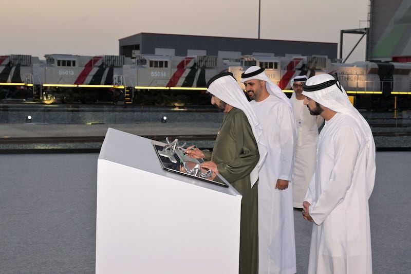 Sheikh Mohammed, Vice President and Ruler of Dubai, at the inauguration. Wam