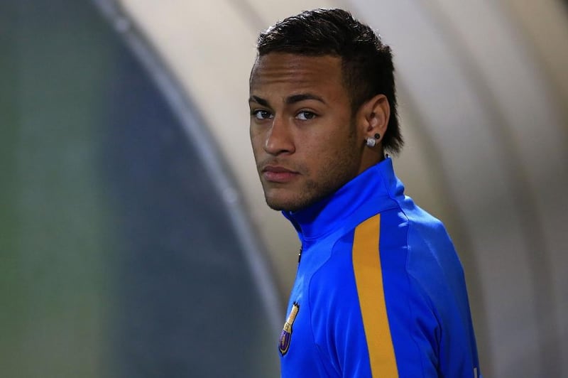 Barcelona initially said they paid €57.1m for Neymar but later said the cost was nearer €100m. Pau Barrena / AFP