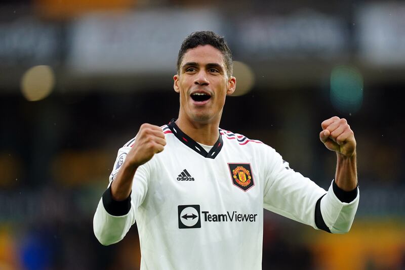 Raphael Varane 8: Solid. Snuffed out Wolves’ attacks, tamed the roar at the start of the second half. When he plays, United win. PA