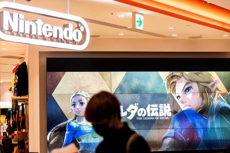 The Legend of Zelda franchise has released dozens of titles since the first in 1986. AFP