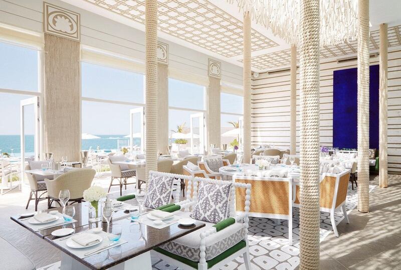 Sal is a new restaurant and lounge at Burj Al Arab. Supplied