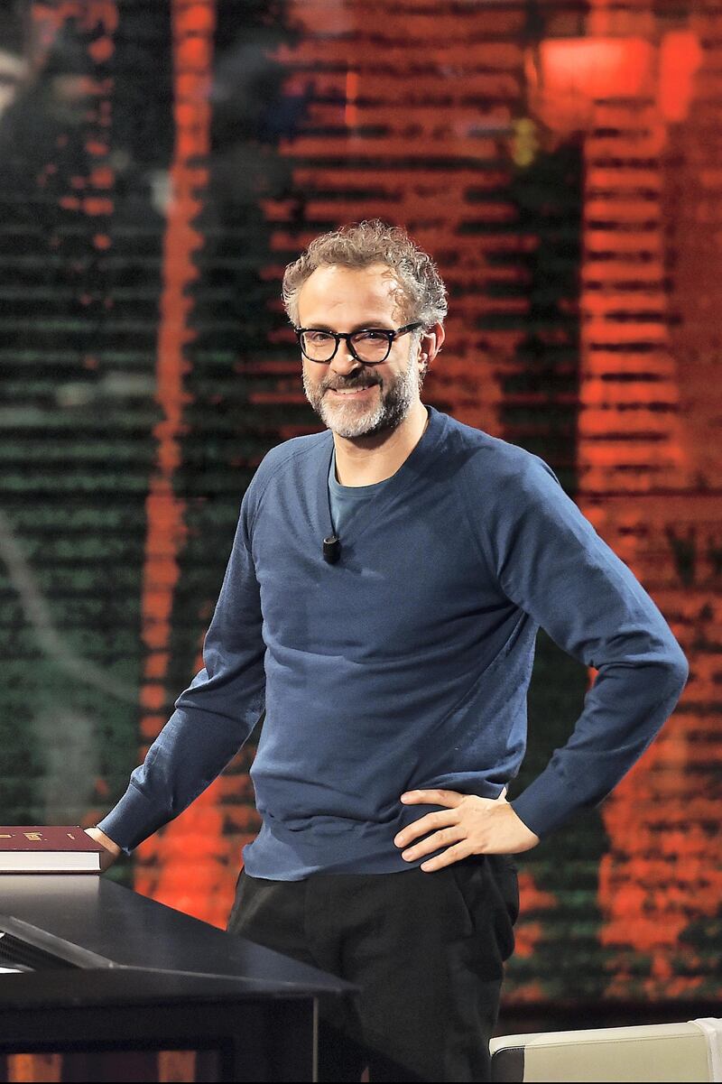 MILAN, ITALY - MARCH 07:  Chef Massimo Bottura attends 'Che Tempo Che Fa' TV Show on March 7, 2015 in Milan, Italy.  (Photo by Stefania D'Alessandro/Getty Images)