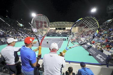 The Zayed Sports City International Tennis Centre has played host to the Mubadala World Tennis Championships since 2009. Chris Whiteoak / The National