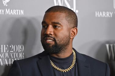 US rapper Kanye West announced he will challenge Donald Trump for the US presidency in 2020. AFP