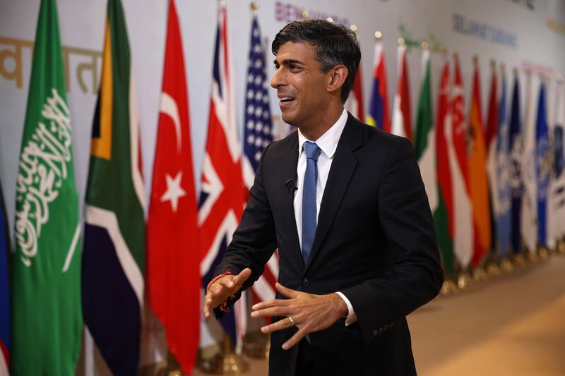 Prime Minister Rishi Sunak has been urged to to take 'concrete action' while at the Cop28 climate summit later this year. PA