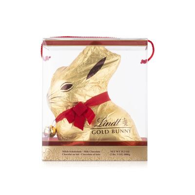 The 1kg Lindt bunny costs Dh350. Photo: Spinneys