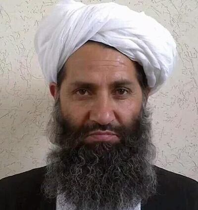 This undated handout photograph released by the Afghan Taliban on May 25, 2016 shows, according to the Afghan Taliban, the new Mullah Haibatullah Akhundzada posing for a photograph at an undisclosed location. - The Afghan Taliban on May 25 announced Haibatullah Akhundzada as their new chief, elevating a low-profile religious figure in a swift power transition after officially confirming the death of Mullah Mansour in a US drone strike. (Photo by STR / Afghan Taliban / AFP) / -----EDITORS NOTE --- RESTRICTED TO EDITORIAL USE - MANDATORY CREDIT "AFP PHOTO / AFGHAN TALIBAN" - NO MARKETING - NO ADVERTISING CAMPAIGNS - DISTRIBUTED AS A SERVICE TO CLIENTS