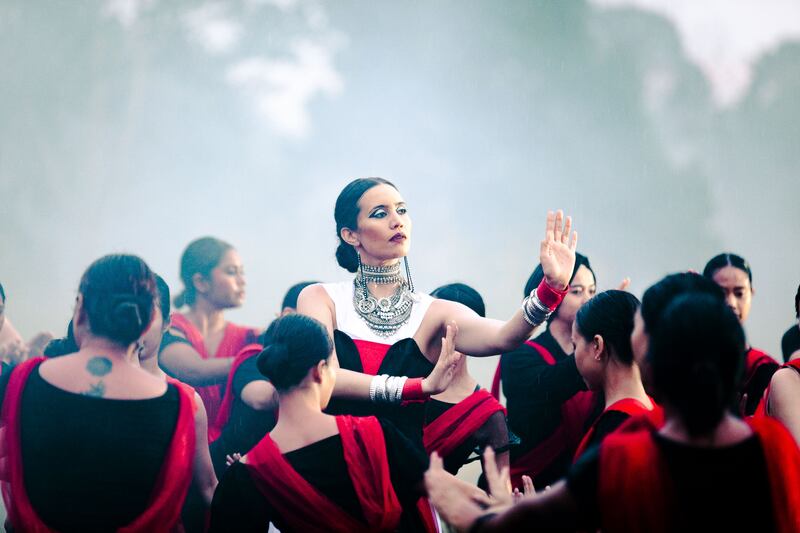 Alena Murang in the music video of 'Road to Our Heritage'. Photo: Vignes Balasingam