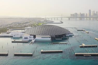 Louvre Abu Dhabi is open with social distancing measures in place. Courtesy Hufton + Crow