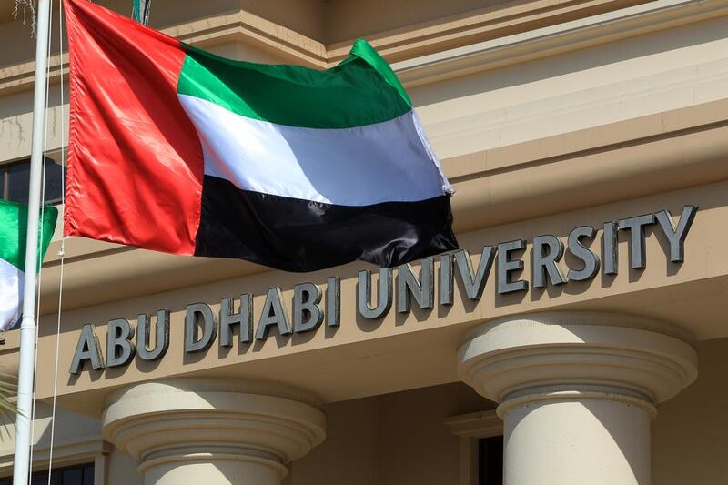 Improved access to advanced education could see the UAE rank even higher in the social progress index, the report says. Christopher Pike / The National 