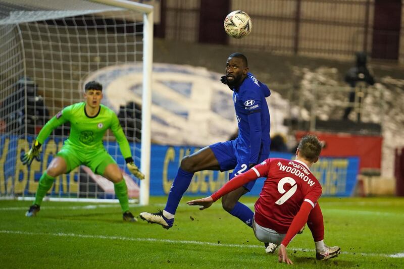 DF Antonio Rudiger, 7 - Brought on for Andreas Christensen at the break. He provided some much-needed authority at the back with a couple of vital headers to thwart Brittain and then Kane. He went close at the other end too, powering Hakim Ziyech’s free-kick just wide. AP