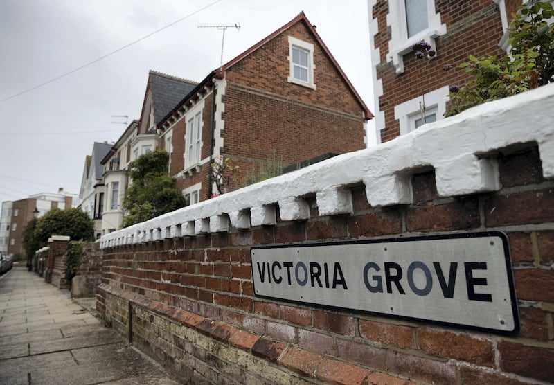 PORTSMOUTH, UK. 24th September 2020. Victoria Grove in Southsea, Portsmouth, the street where the former Sultan Of Zanzibar used to live. Stephen Lock for the National 