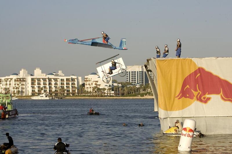 Red Bull Flugtag in Dubai. Courtesy of Red Bull.