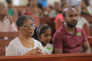 The Catholic Church in Sri Lanka has held the first regular Sunday Mass since the Easter suicide bombings of churches and hotels killed more than 250 people. AP