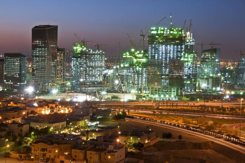 4 march 2012 saudia arabia Riyadh king fahad rood Riyadh construction Waseem Obaidi for The National?