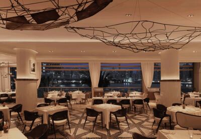 Cafe Milano in Abu Dhabi offers waterfront views. Photo: Four Seasons