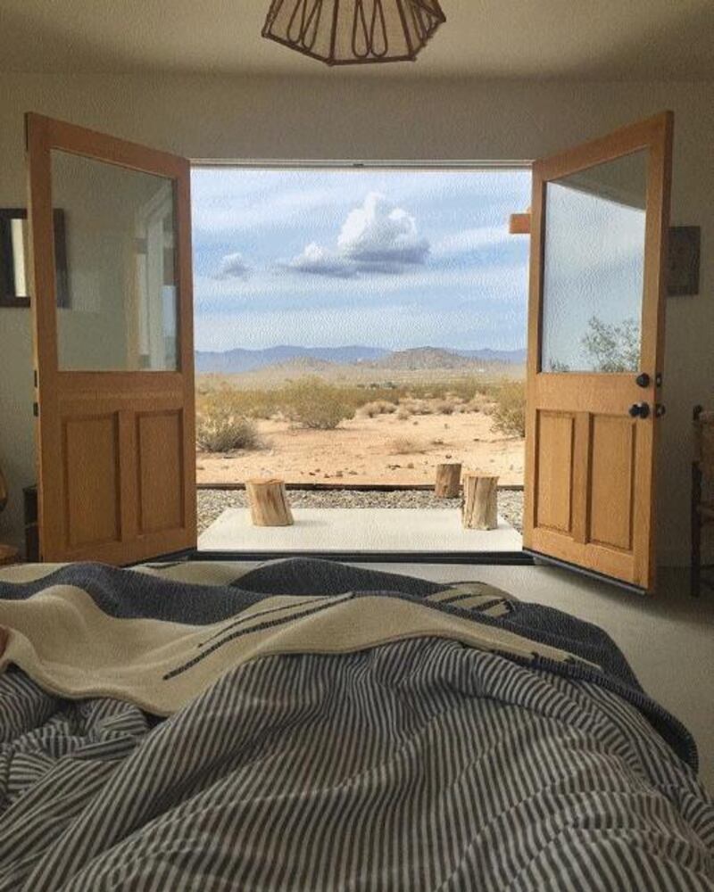 4) UNITED STATES:  @alalam100's picture of Joshua Tree Campover Cabin in California got more than 66,000 likes. Stays cost Dh455 per night.
