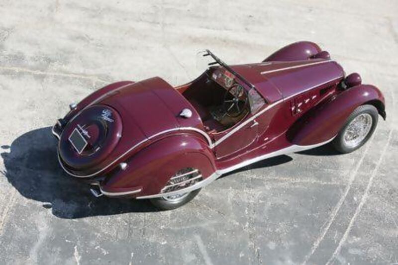 This 1939 Alfa Romeo 6C2300B Corto Spider is due to go under the hammer at RM Auctions Arizona sale on January 18. Pawel Litwinski / RM Auctions