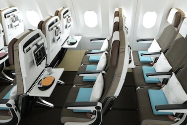 Whether or not to recline in economy seems to be a divisive issue. Courtesy Etihad