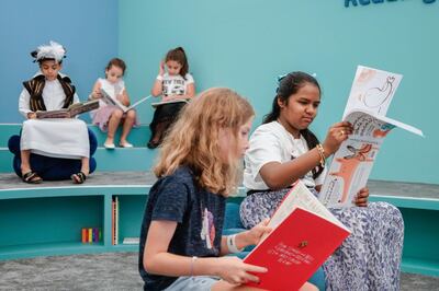 The museum has introduced a reading area for children as well. Courtesy Department of Culture and Tourism – Abu Dhabi