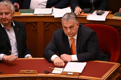 Hungarian Prime Minister Viktor Orban has expressed doubts about Sweden's application to join Nato. AFP
