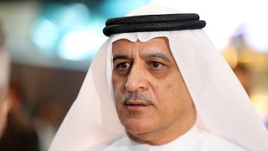 Ghaith Al Ghaith, flydubai's chief executive, said Boeing's new leadership will have the airline's ongoing support. Pawan Singh / The National