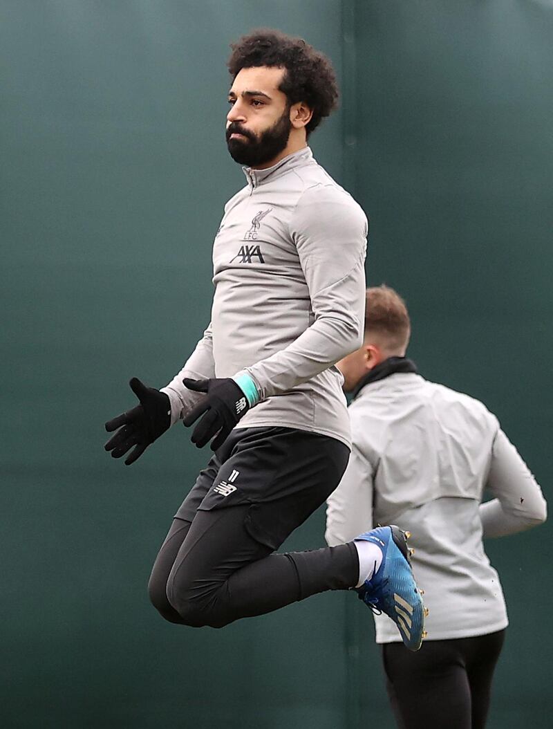 Liverpool's Mohamed Salah. Reuters